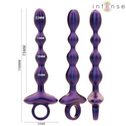 Intense - Jackie Plug Anal Vibrant Modèle 1 Télécommande